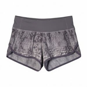 Lululemon Speed Short Snowy Owl Sz 2